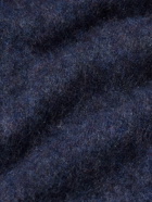 Beams Plus - Mohair-Blend Sweater - Blue