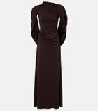 Rachel Gilbert Aether draped jersey gown