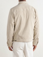 James Perse - Stretch-Cotton Corduroy Blouson Jacket - Neutrals