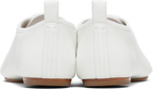 Maison Margiela White Tabi Jazz Lace-Up Derbys