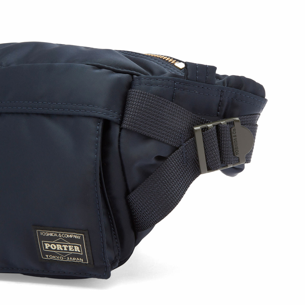 Porter-Yoshida & Co. Tanker Waist Bag - Small in Navy Porter