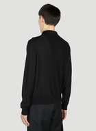 Lemaire - Convertible Collar Cardigan in Black