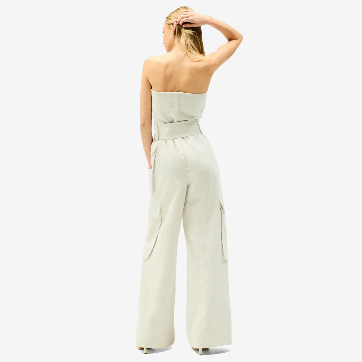 Represent Women's Wonder Jumpsuit in Off White
