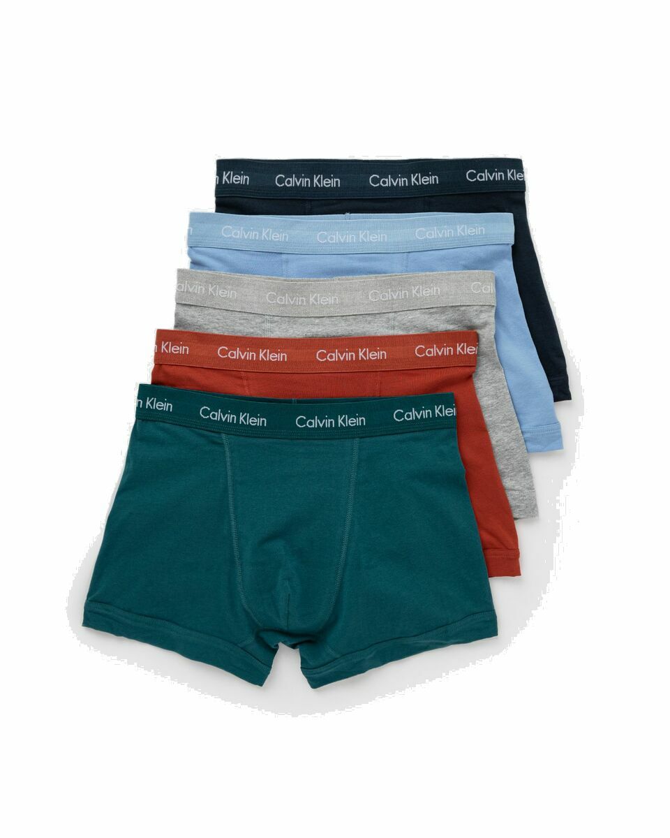 Photo: Calvin Klein Underwear Cotton Stretch Trunk 5 Pack Multi - Mens - Boxers & Briefs