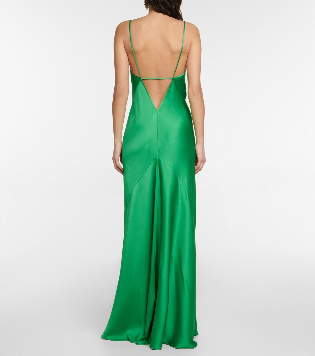 Victoria Beckham Satin slip maxi dress Victoria Beckham