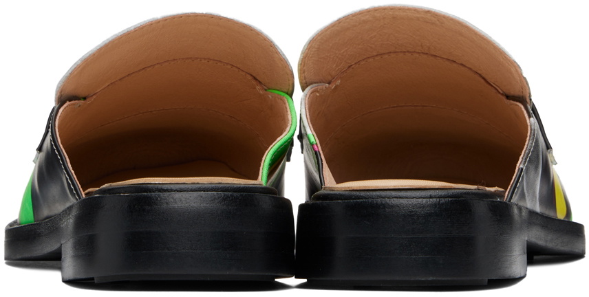KidSuper Multicolor Bauhaus Face Slip-on Loafers