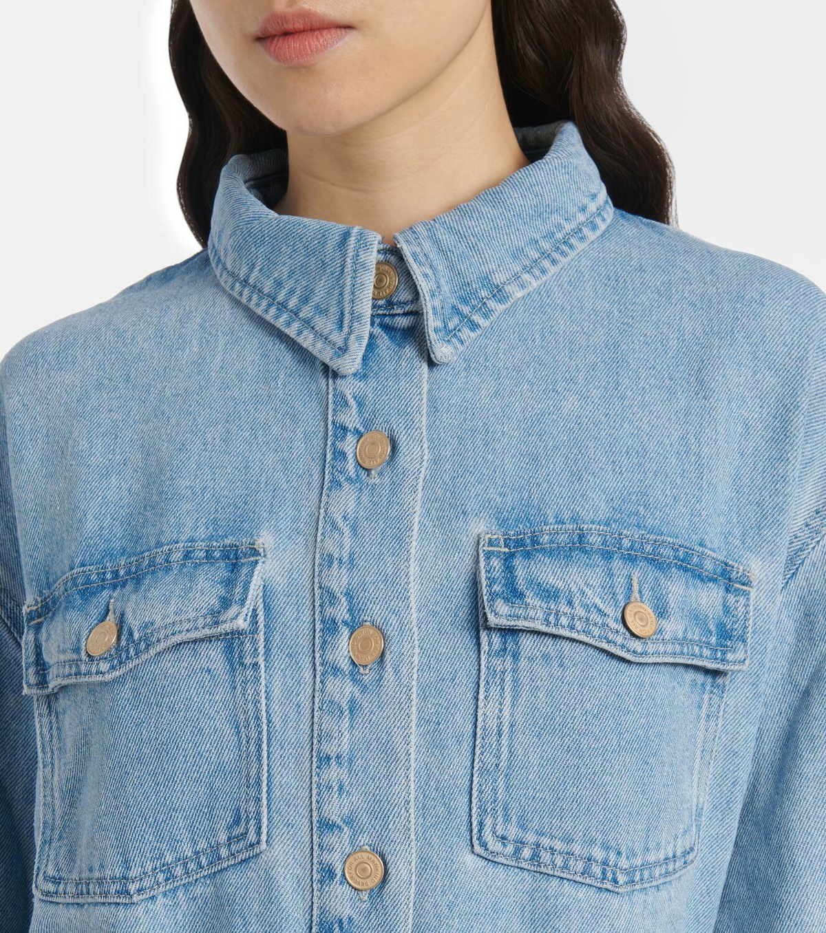7 For All Mankind Denim shirt dress