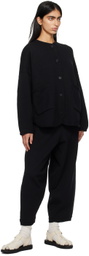 Cordera Black Elasticized Lounge Pants