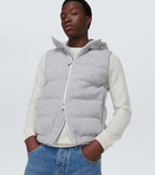 Brunello Cucinelli Padded hooded cashmere vest