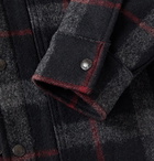 Filson - Layered Checked Wool Coat - Black