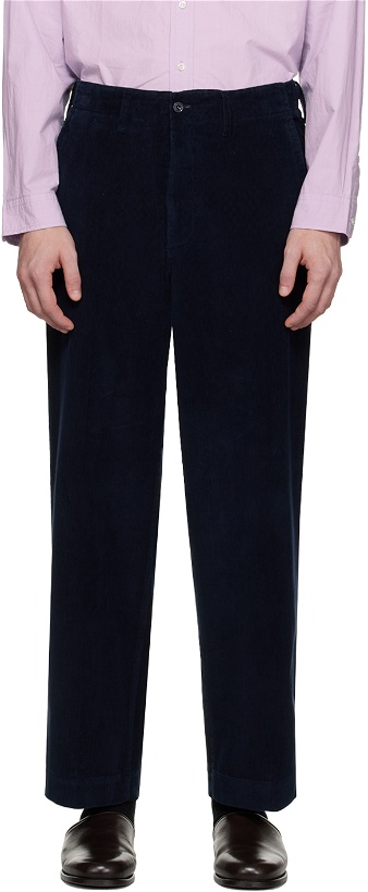 Photo: POTTERY Navy Wide Trousers