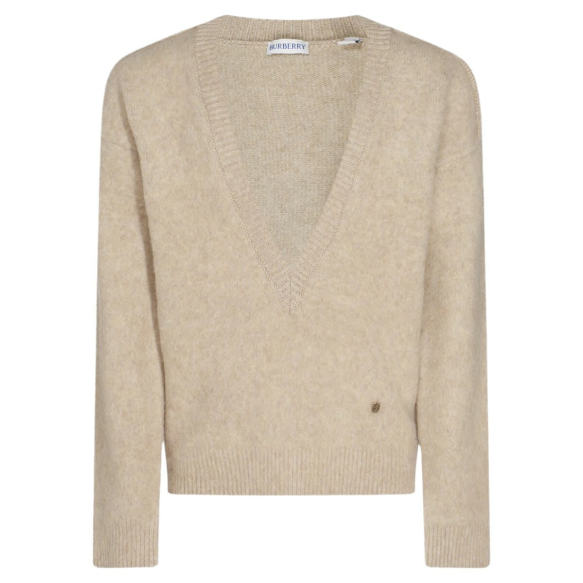 Burberry - Checked silk and wool polo sweater Burberry