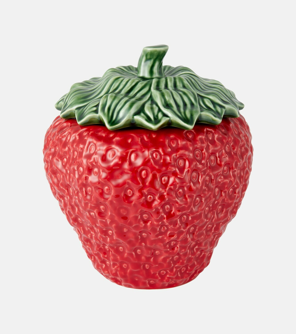 Bordallo Pinheiro Strawberries Large ceramic tureen