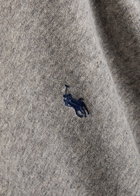 Polo Ralph Lauren Logo-embroidered Cotton-blend Sweatshirt Grey