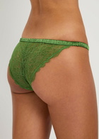 Love Stories Wild Rose Lace Briefs Sage