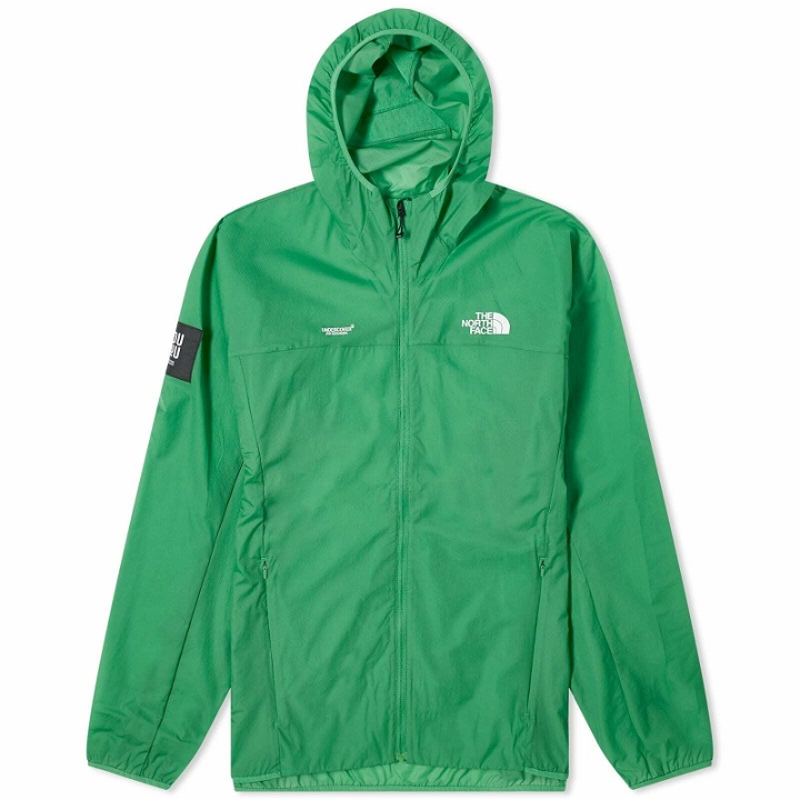 Photo: The North Face Men's x Undercover Trail Run Packable Wind Jacket in Fern Green