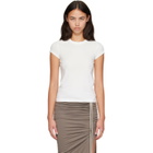 Rick Owens Off-White Tower Cropped Level T-shirt