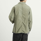 Needles Men's Reversed Sateen Coverall Jacket in Olive