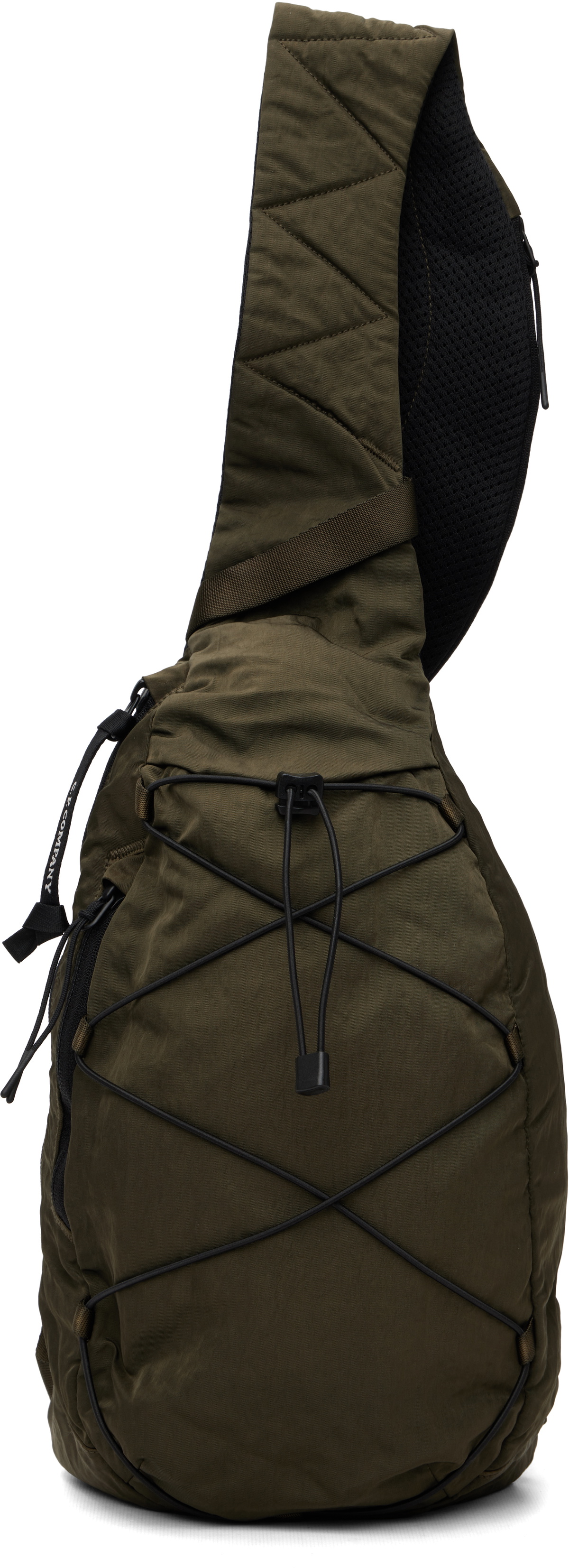 C.P. Company Men's Nylon B Crossbody Pouch in Ivy Green C.P. Company