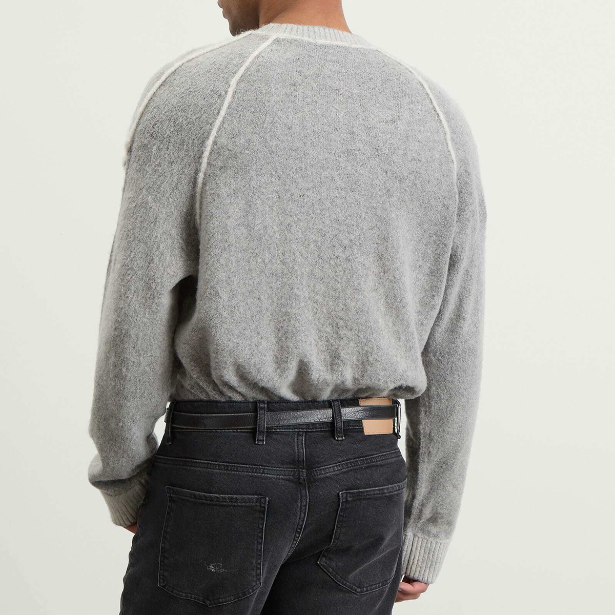 Represent Men's Lightweight Alpaca Knit Jumper