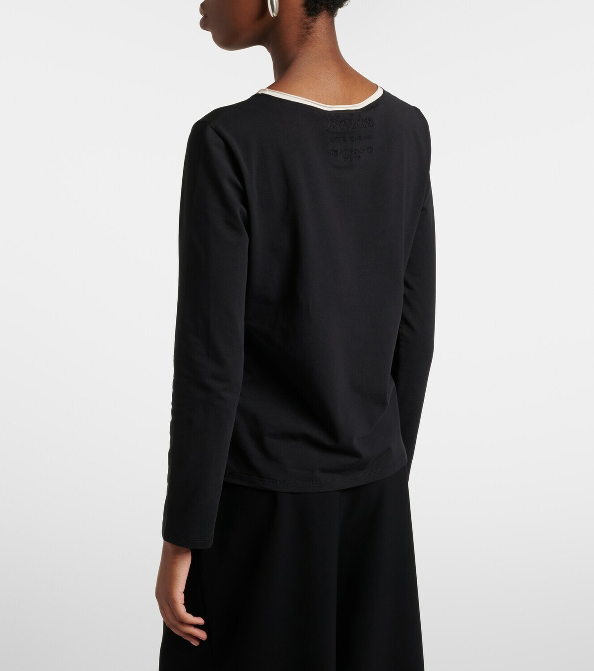 'S Max Mara Divina cotton-blend T-shirt