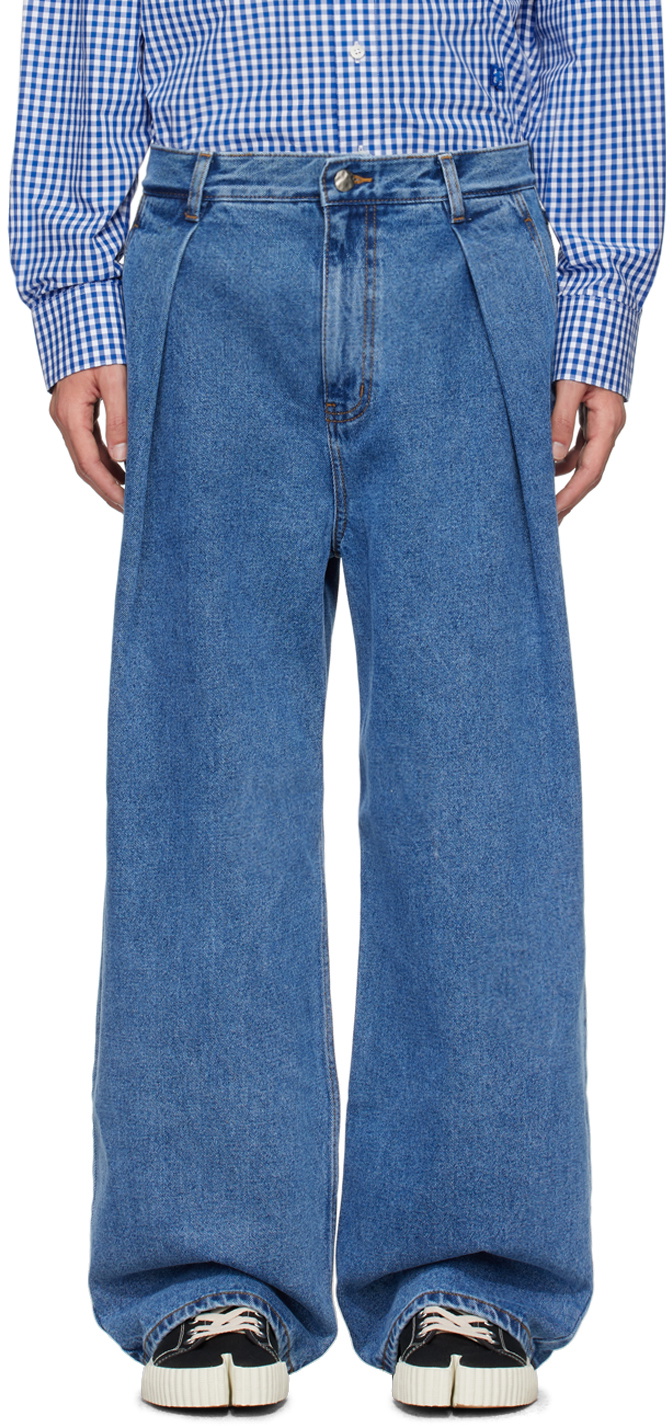 ADER error Blue TRS Tag Jeans ADER error