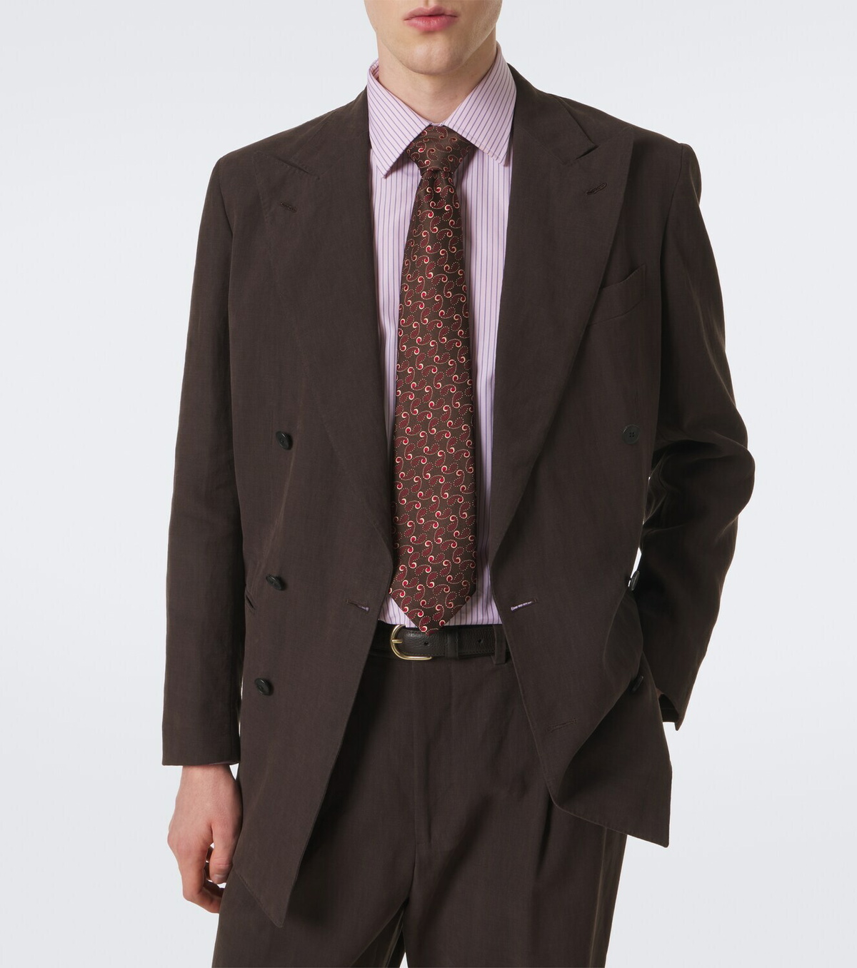 Charvet Paisley silk jacquard tie