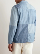 Polo Ralph Lauren - Patchwork Cotton-Chambray Shirt - Blue