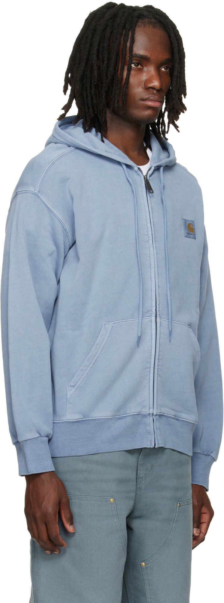 Carhartt Work In Progress Blue Nelson Hoodie
