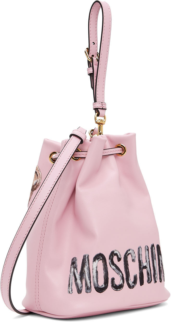 Moschino drawstring online bag