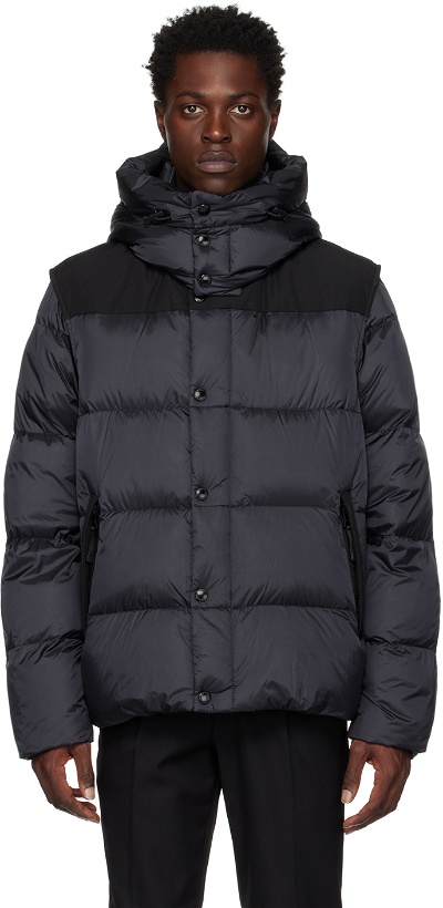 Photo: Burberry Navy Puffer Down Jacket