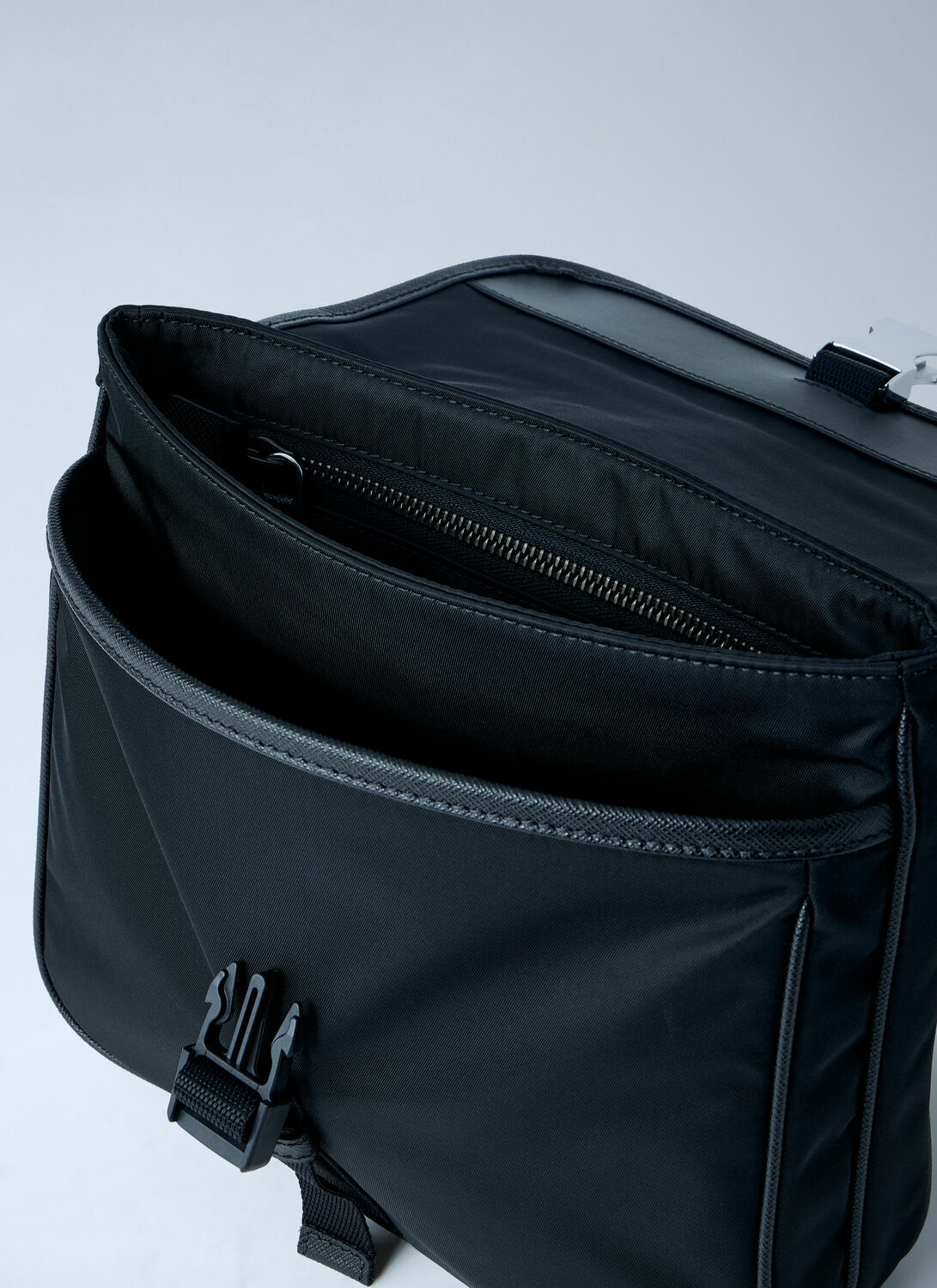Prada Re-Nylon and Saffiano Leather Shoulder Bag