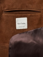 Paul Smith - Suede Suit Jacket - Brown