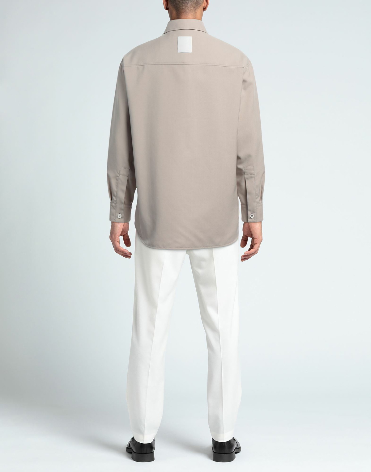 Lardini Mens Shirt in Beige