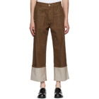 Loewe Brown Patch Pocket Trousers