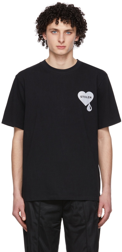 Photo: Stolen Girlfriends Club Black Crying Heart T-Shirt