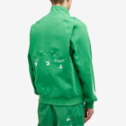 Nike Men's x OFF-WHITE Mc Track Jacket in Kelly Green