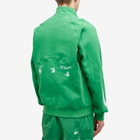 Nike Men's x OFF-WHITE Mc Track Jacket in Kelly Green
