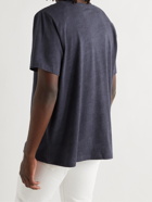 ISABEL MARANT - Landyro Cotton-Jersey T-Shirt - Blue