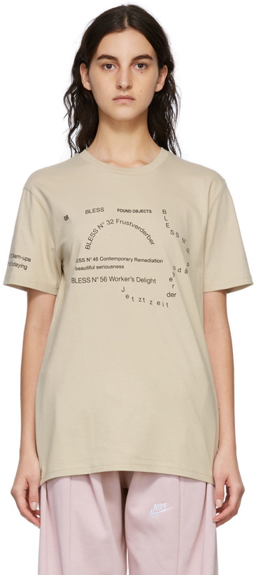 Photo: Bless Beige Nº69 Lost In Contemplation Multicollection II T-Shirt