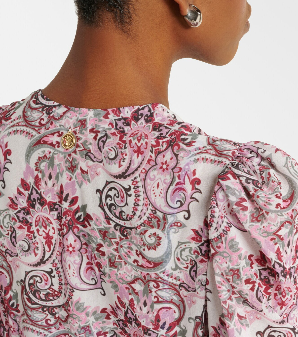 Bananhot Berta paisley beach cover-up