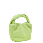 Stine Goya Women's Ziggy Diamante Bag in Acid Lime Green