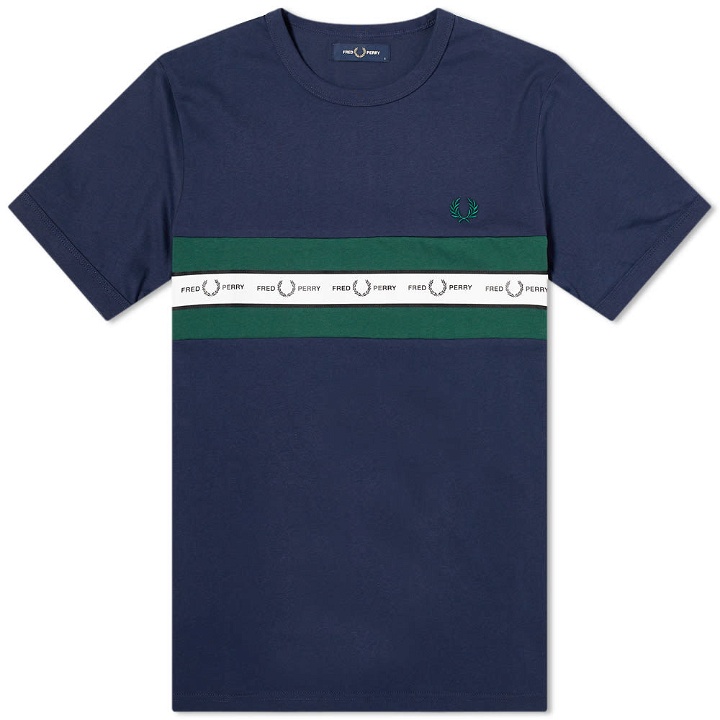 Photo: Fred Perry Authentic Taped Chest Logo Tee