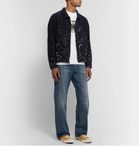 Saturdays NYC - Harrison Bleached Cotton-Corduroy Jacket - Blue