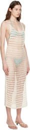 Akoia Off-White Tali Maxi Dress