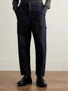 Nili Lotan - Carpenter Straight-Leg Cropped Jeans - Blue