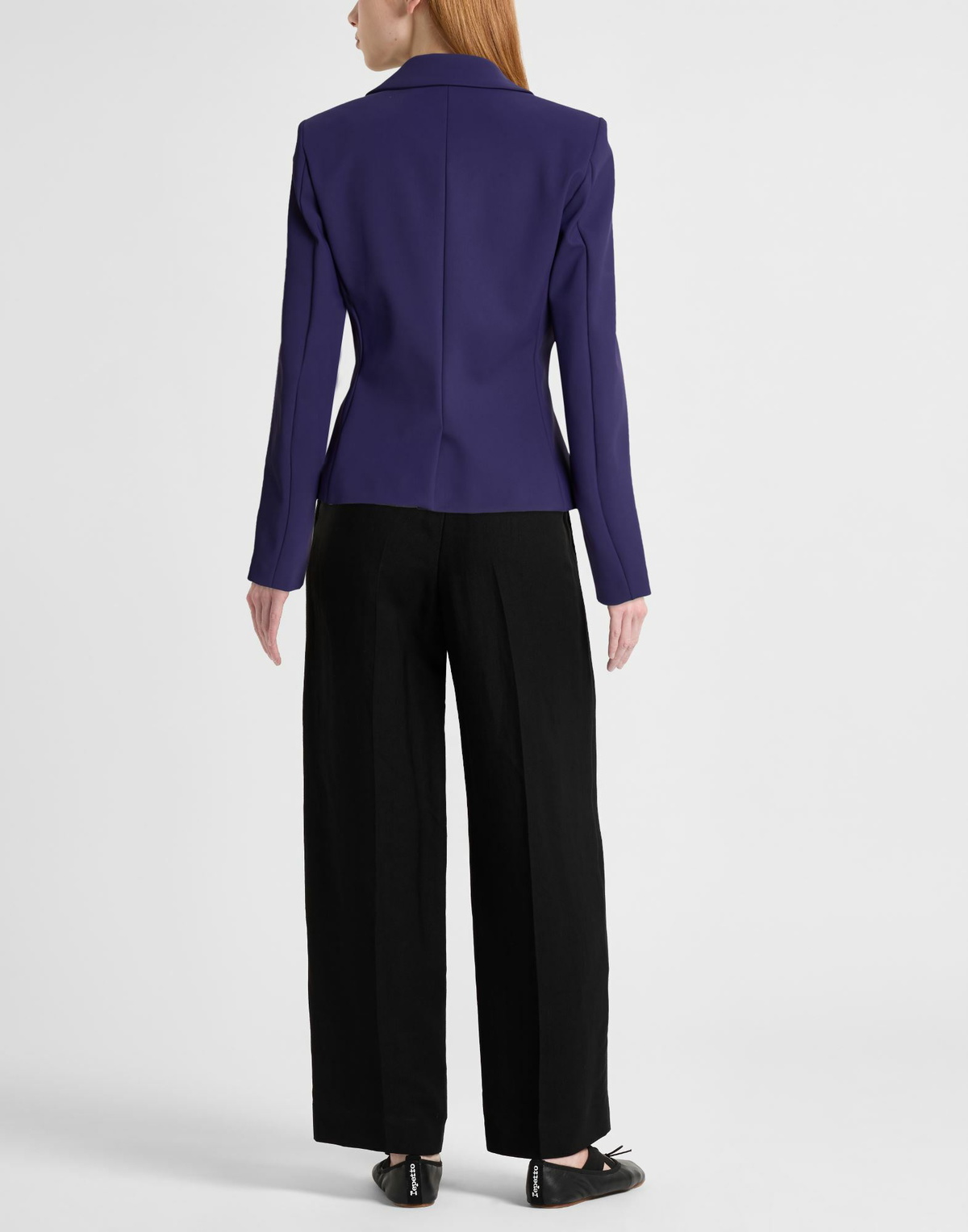 Chiara Boni La Petite Robe Womens Blazer in Purple