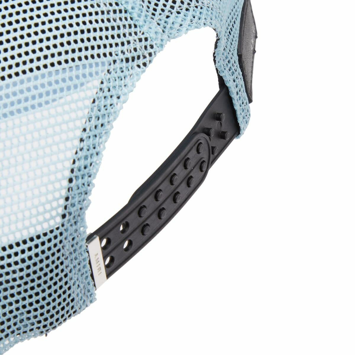 3*y様 国内タグ付 AMIRI MA TRUCKER ベイビーブルー トラッカ AMIRI Men's Ma Trucker Cap in Baby Blue Amiri