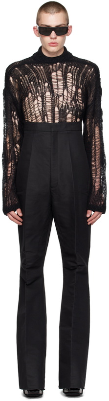 Photo: Rick Owens Black Dirt Bolan Trousers