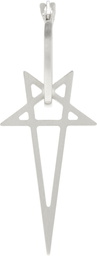 Rick Owens Pentagram Single Earring